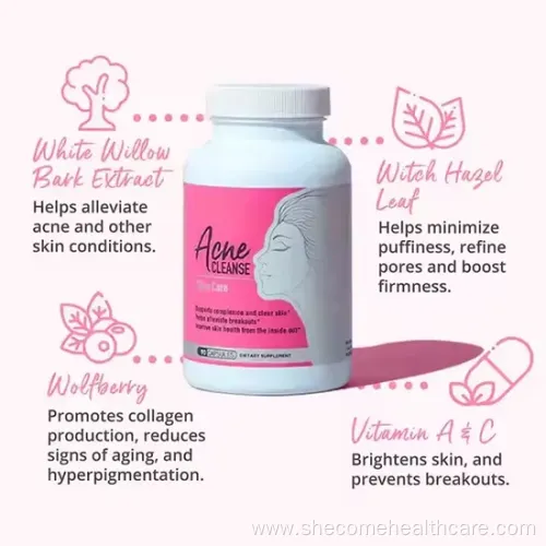 Vegan Acne Capsule for Oily Skin